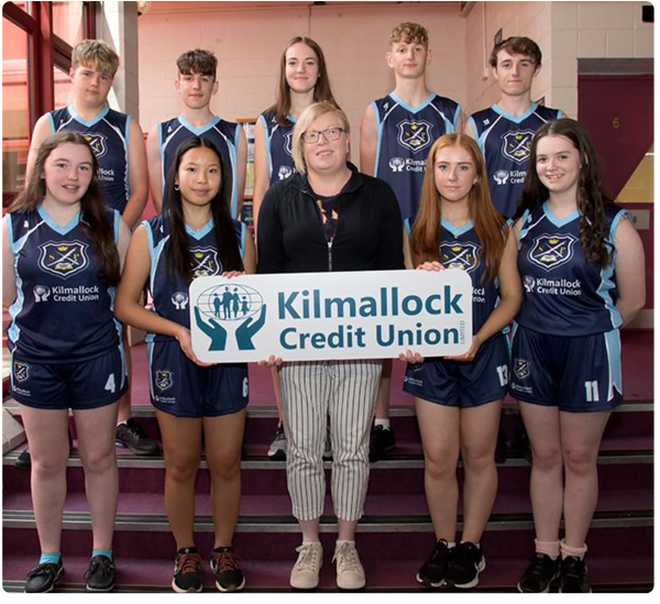 Basketball Jerseys sponsored by Kilmallock Credit Union 23