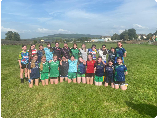 Ladies Football 1st yr training