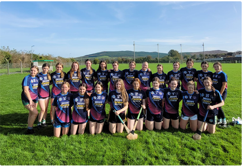 SeniorCamogieScoilPolTeam